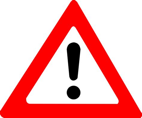 Attention Warning Exclamation Mark · Free Vector Graphic On Pixabay