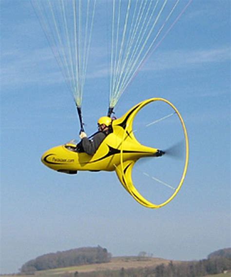 Electric Paramotor Powered Parachute Paragliding Aircraft Design