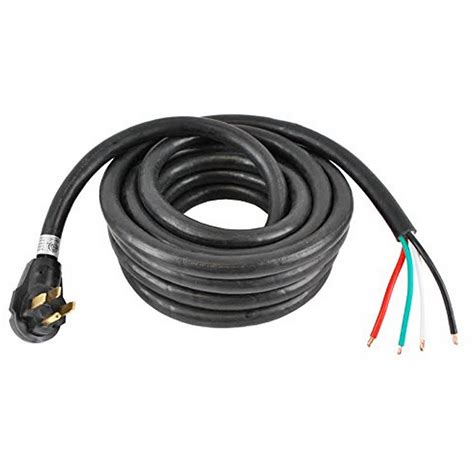 Automotive 36 Ft 50 Amp Rv Extension Cord Power Supply Cable 6 Awg For