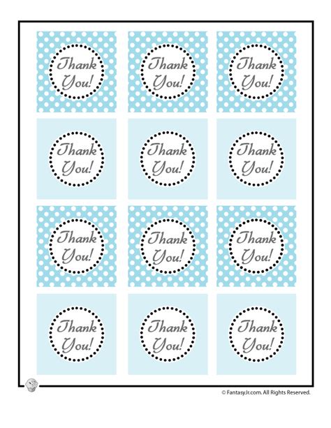 Digital paper & elements used for all printable from clementine digitals. Winter Birthday Party Goody Favor Bag Thank You Tags | Woo! Jr. Kids Activities