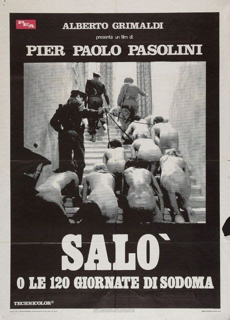 1975 Le 120 Giornate Di Sodoma Dante E Il Cinema