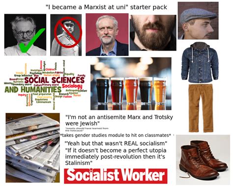 I Became A Marxist At Uni Starter Pack Starterpacks