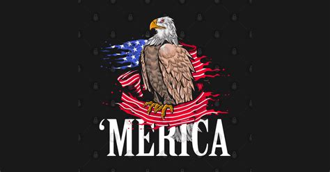 Merica Eagle Merica Eagle T Shirt Teepublic