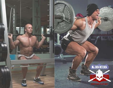 Barbell Squats Vs Smith Machine Squats Lift Big Eat Big