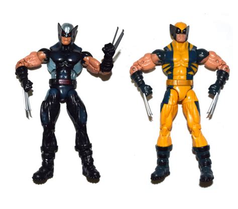 Marvel Legends X Force Wolverine Black Gray And Yellow Suit Action Figure