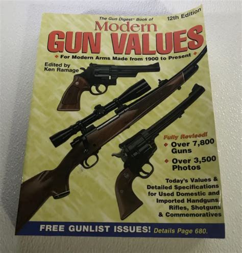 Gun Digest Of Modern Gun Values For Modern Arms Made 1900 Present 12th