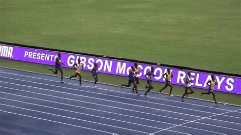 Gibson Mccook Relays 2018 Male 1 Mile Open Youtube
