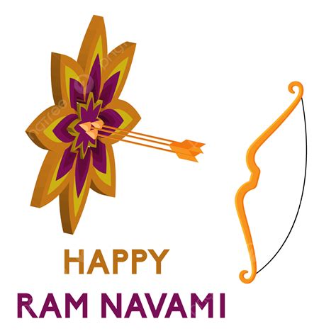 Ram Navami Vector Hd Png Images Happy Ram Navami Creative Vector