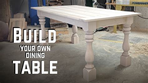 How To Build A High Quality Dining Table With Breadboard Ends YouTube