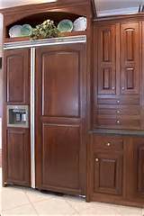 Photos of Refrigerator Wood Panel