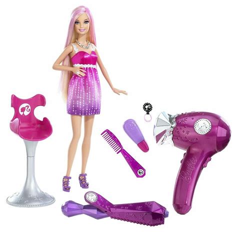 Barbie Loves Glitter Blowdryer Doll Mint Mattel Dolls Barbie Hair Barbie Dolls Barbie
