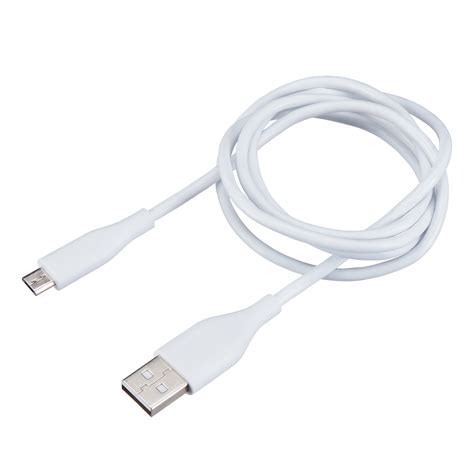 Onn 3 Micro Usb Charging Cable White