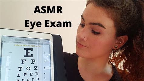 ASMR Eye Exam Optic Cranial Nerve Exam YouTube