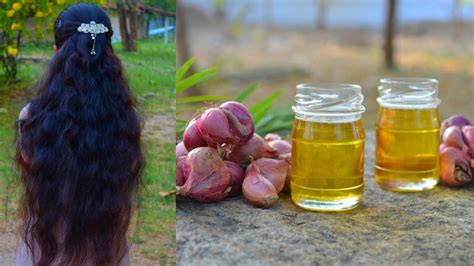 Black seed oil regulates imbalanced hair growth cycle and activates the hair follicles. DIY Onion Hair Oil For Fast Hair Regrowth & Stop Hair Fall ...