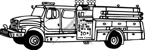 Black And White Fire Truck Clip Art 20 Free Cliparts Download Images