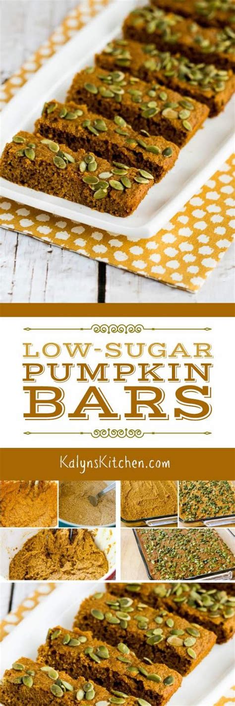 There is a pumpkin emergency. Low-Sugar Pumpkin Bars | Recipe | Healthy pumpkin bars ...