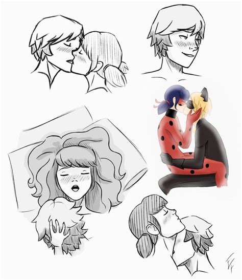 Kisses And Co By Perugirl On Deviantart In Miraculous Ladybug