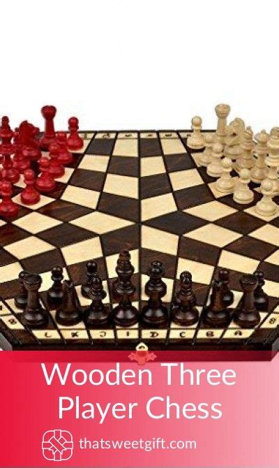 Wooden Three Player Chess Chess Board Chess Board Game Nerd Ts