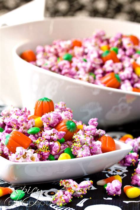 As a way of asking for candy … usage of the words and phrases in modern english. Halloween Popcorn Mix - A Spicy Perspective