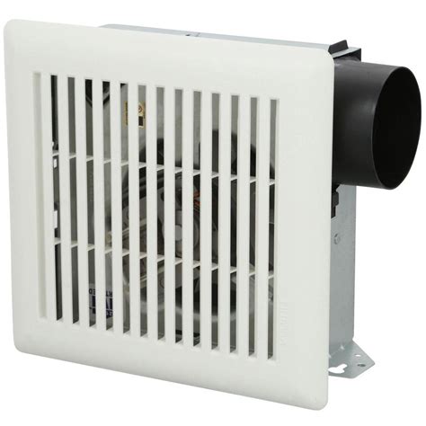 It eliminates the need for routing ductwork through the house and these fans usually dry the bathroom more quickly. NuTone 50 CFM Wall/Ceiling Mount Exhaust Bath Fan-696N ...