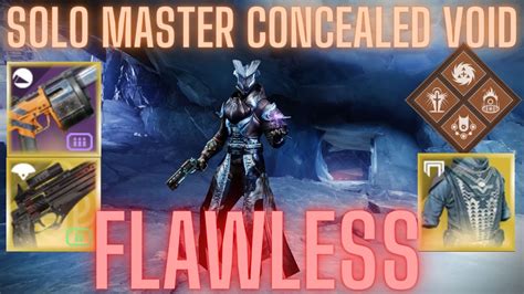 Solo Flawless Master Concealed Void Lost Sector Destiny 2 Season Of