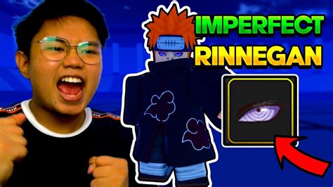I Got The Rinnegan Anime Fighting Simulator X 4 Tagalog Youtube