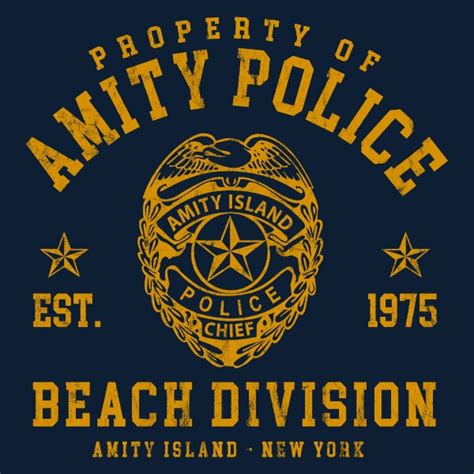 Amity Island Police Beach Division From Neatoshop Day Of The Shirt