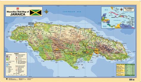 If you're traveling as a family of three or four people, the price person often goes down because kid's tickets are cheaper. Jamaica Wall Map | Stanfords