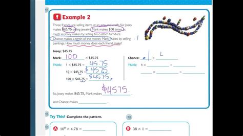 Grades 4 5 cmt resource 5th grade math task cards rounding decimals ccss nbt a go. Go Math Grade 5 Lesson 3 12 Homework Answers