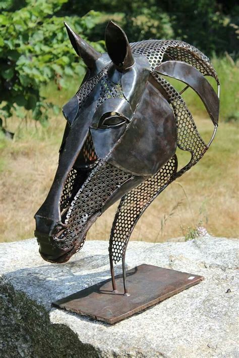 Horse Head Metalwork Un Metal Art Sculpture Metal Sculpture Artists