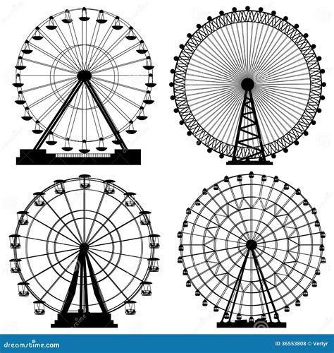 Ferris Wheel Stock Illustrations 12026 Ferris Wheel Stock