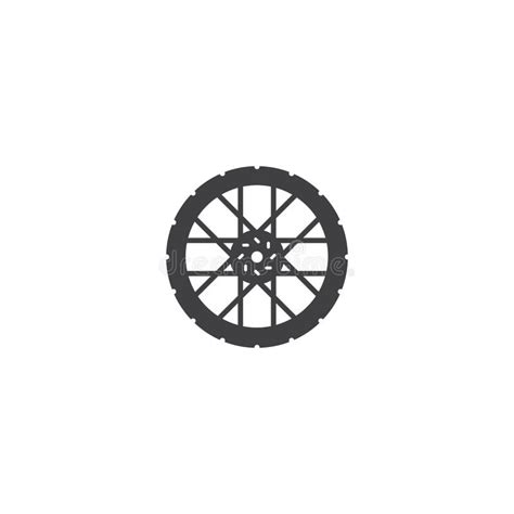 Bicycle Wheel Icon Vector Stock Vector Illustration Of Bicycle 206462691