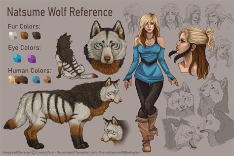 Natsume Wolf Reference By Natsumewolf On Deviantart