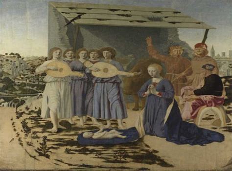Great Works The Nativity 1470 75 By Piero Della Francesca The