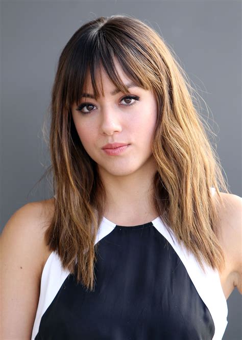 Chloe Bennet On The Set Of ‘extra In Los Angeles September 2014