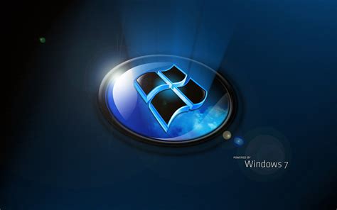 Powered By Windows 7 Imagens De Fundo