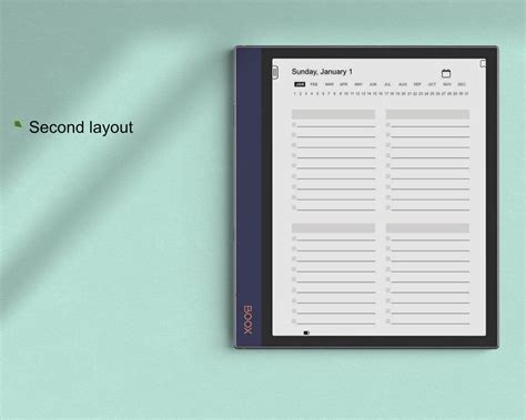 Boox Note Templates 2023 Daily To Do List Boox Note Air Etsy