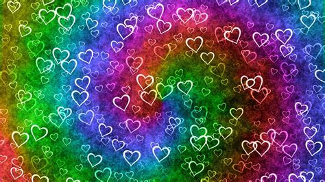 Colorful outdoor backgrounds can help you to feel relaxed or energized for the rest of the day. Download wallpaper 1920x1080 hearts, heart, patterns ...