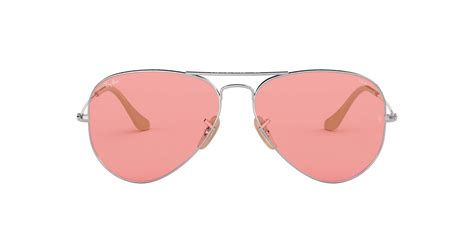 Ray Ban Unisex Adult Rb3025 Classic Evolve Photochromic Sunglasses In Pink Save 9 Lyst
