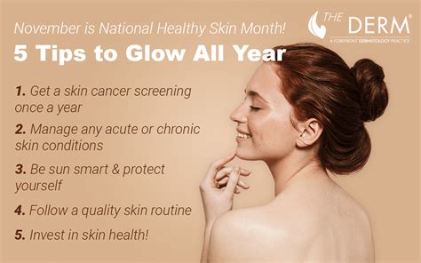 November National Healthy Skin Month Tips And Tricks To Glow All Year