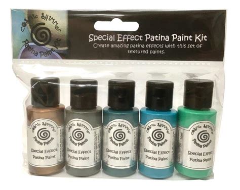 Graftoncrafts Paints Inks Cosmic Shimmer Special Effects Paint Kit Patina