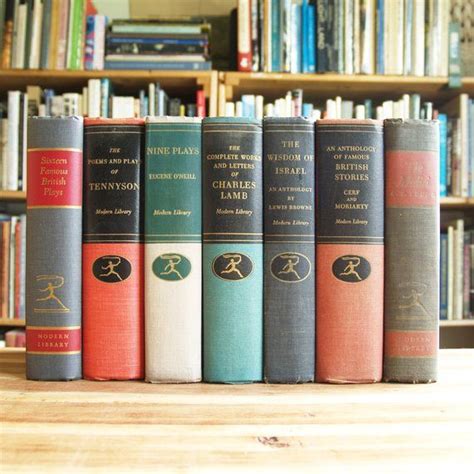 Collection Of Seven Vintage Modern Library Giants Classics Etsy
