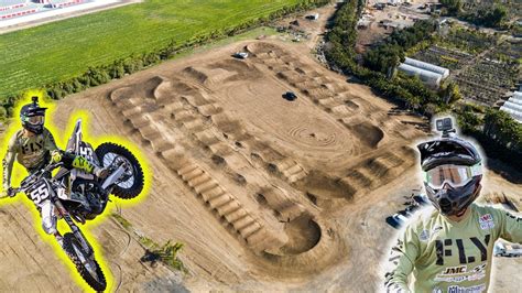 We Built Our Own Private Supercross Track In So Cal Jmc Racing Youtube