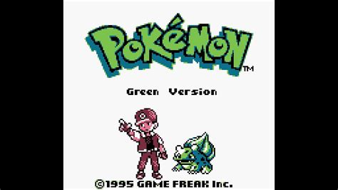 Pokémon Green English Playthrough ~longplay~ Youtube