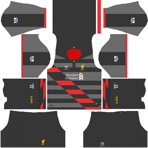 Lazio ss leicester city milan mônaco napoli ogc nice panathinaikos queens park rangers sevilla shakhtar donetsk torino fc vasco vfl wolfsburg watford fc wolfsburg. Uniformes Dream League Soccer: LIVERPOOL FC
