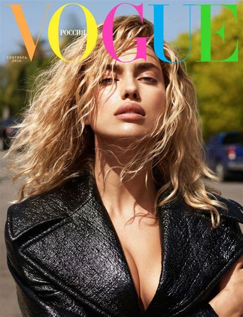 020 IRINA SHAYK Is VOGUE Russia September Cover Girl Vogue