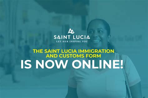 Saint Lucia Introduces A New Online Ed Form For A More Seamless Entry Process Consulate