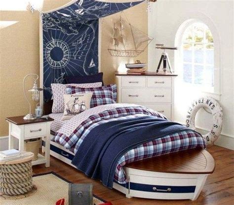 Lovely Nautical Themed Bedroom Decor Ideas 07 Bedroom Design Home