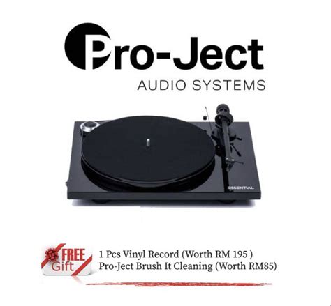 Pro Ject Audio Systems Essential Iii Bluetooth Om10 Cartridge Turntable
