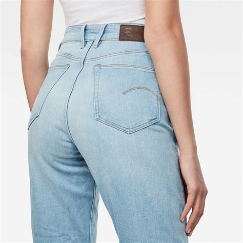 Janeh Ultra High Mom Ankle Jeans Light Blue G Star Raw®